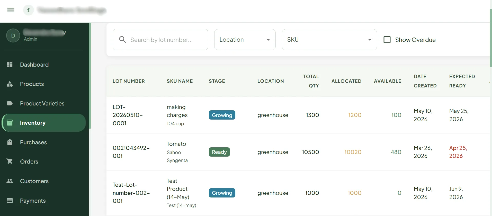 Nursery Management System screenshot 3